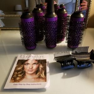 Click and Curl Hair Brush